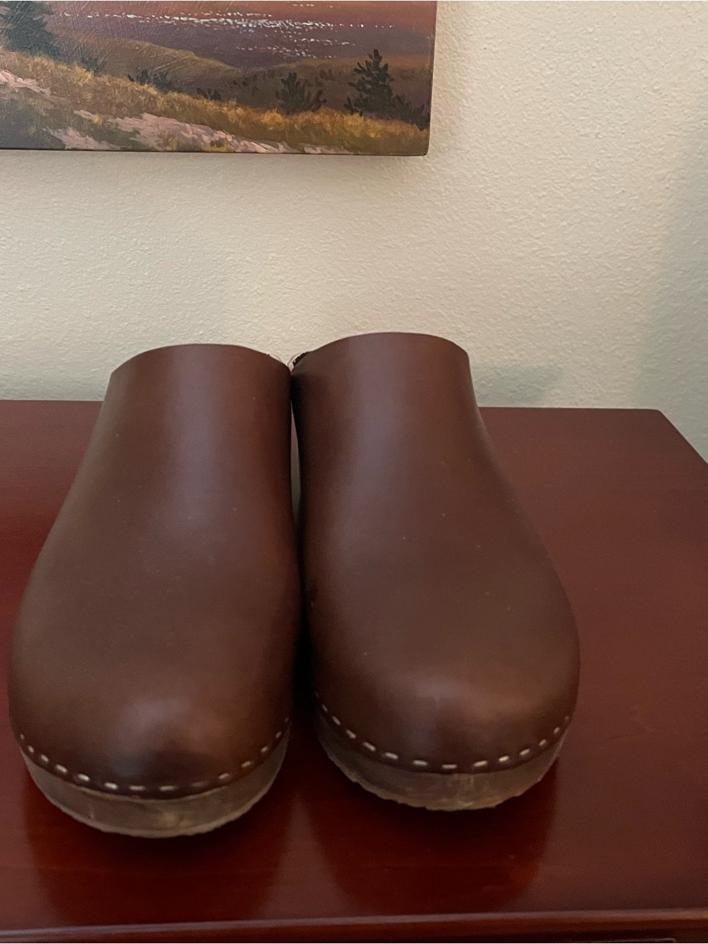 Bryr Lila Worker Clog in Espresso Size 8 - Picture 2 of 5